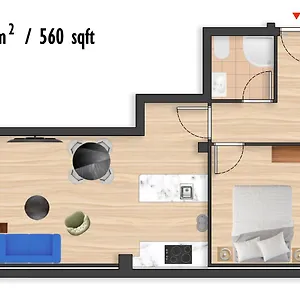 Holiday home One Bedroom - Tower Bridge - City By Prime M-12, London